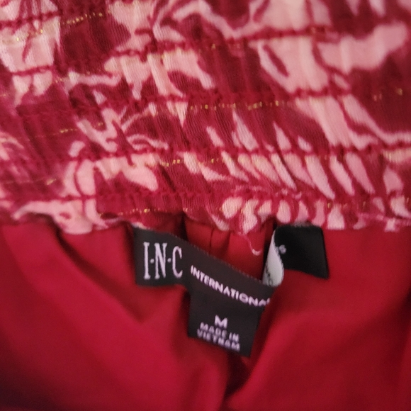 INC International Concepts Botanical Print Wide Leg Pants New - Picture 7 of 11